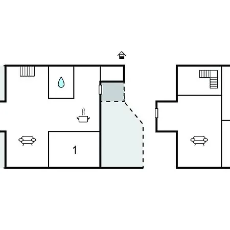 3 Bedroom Cozy In * 尤尔斯明讷